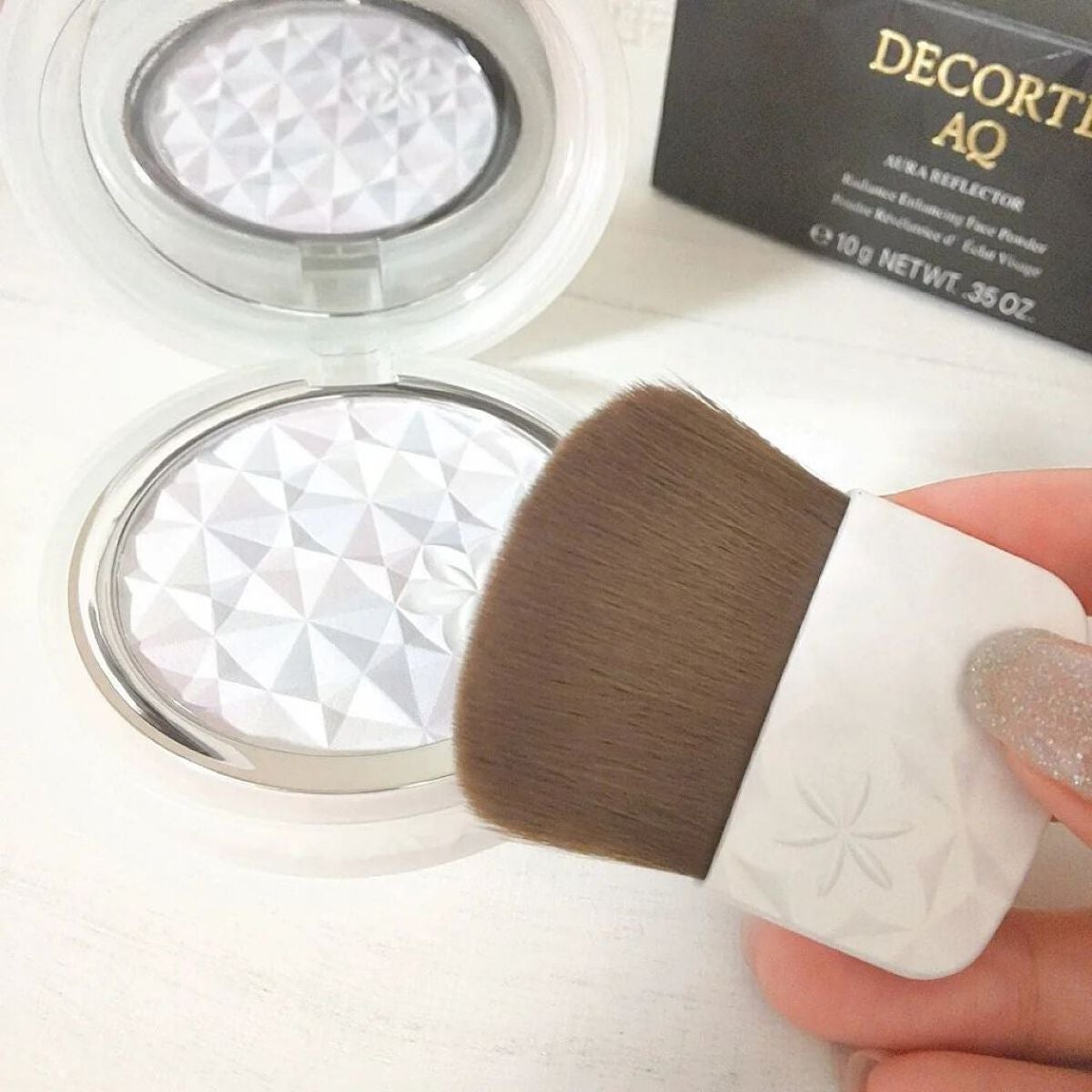 AQ オーラ リフレクター/DECORTÉ/プレストパウダーを使ったクチコミ(3枚目)
