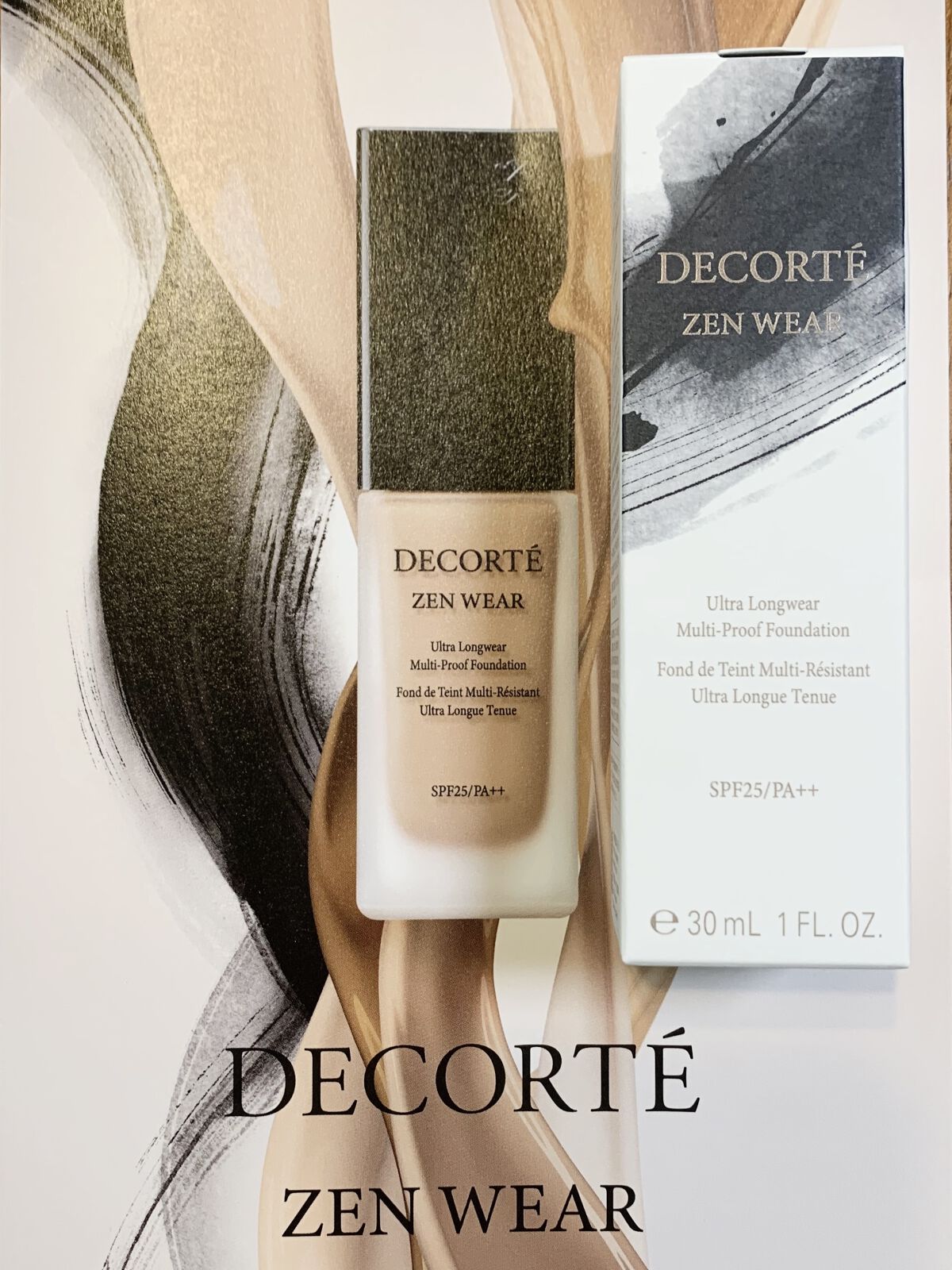 ゼン ウェア フルイド/DECORTÉ/リキッドファンデーションを使ったクチコミ（1枚目）