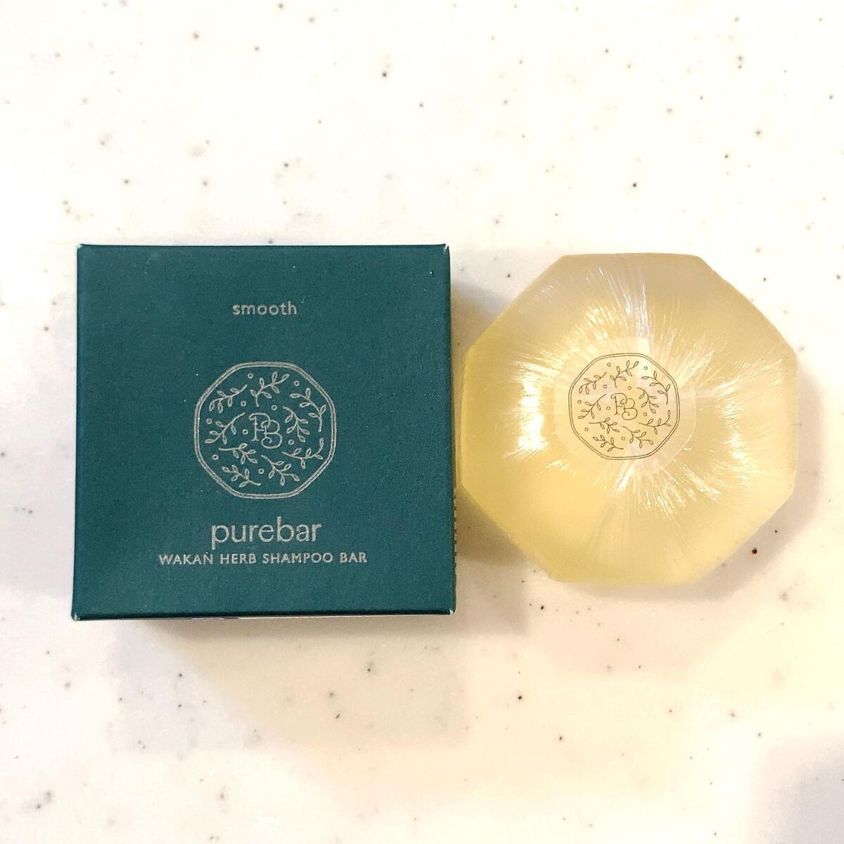ピュアバー 和漢ハーブシャンプーバー スムース/purebar/市販シャンプーを使ったクチコミ（3枚目）