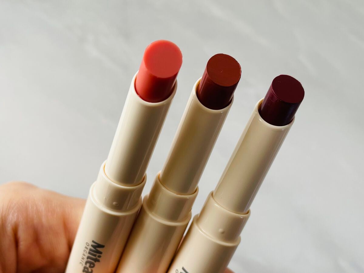 セラムオイルリップスティック /ミティア オーガニック/口紅を使ったクチコミ(1枚目)