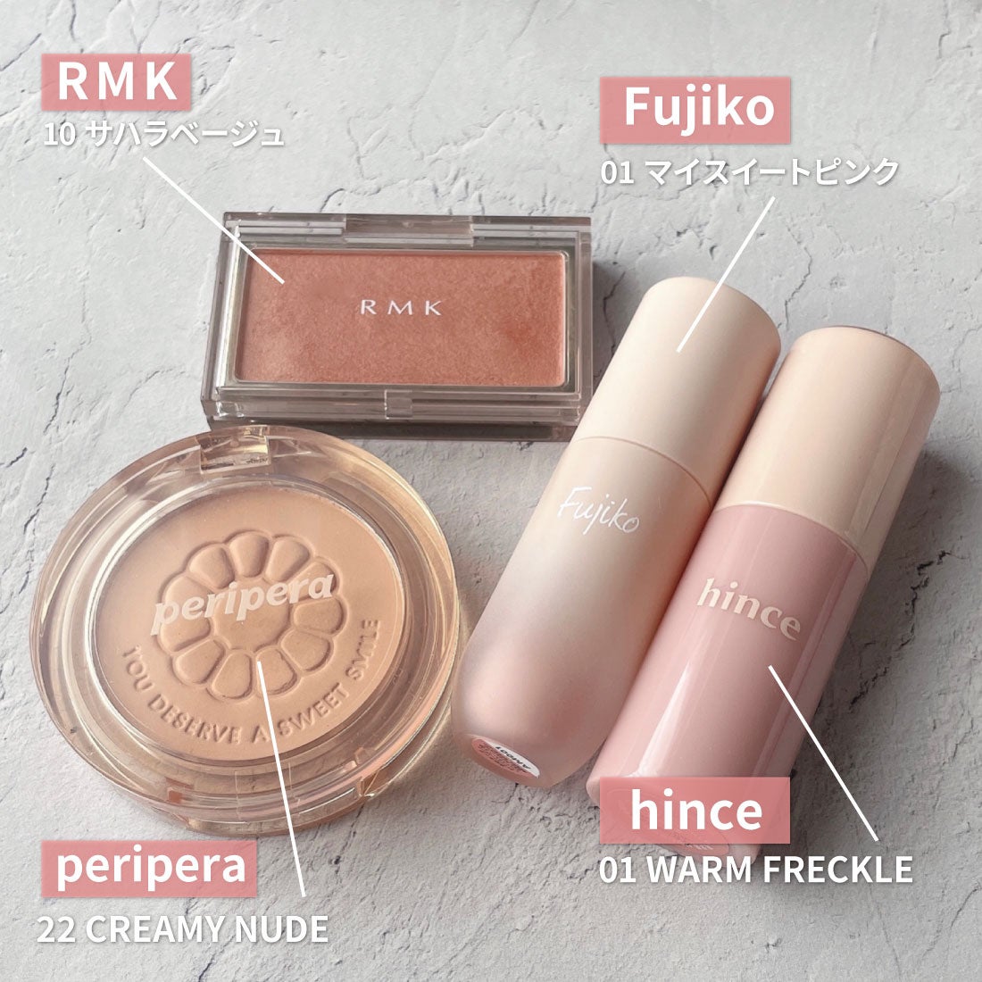 ピュア ブラッシュド サンシャイン チーク/PERIPERA/パウダーチークを使ったクチコミ(1枚目)