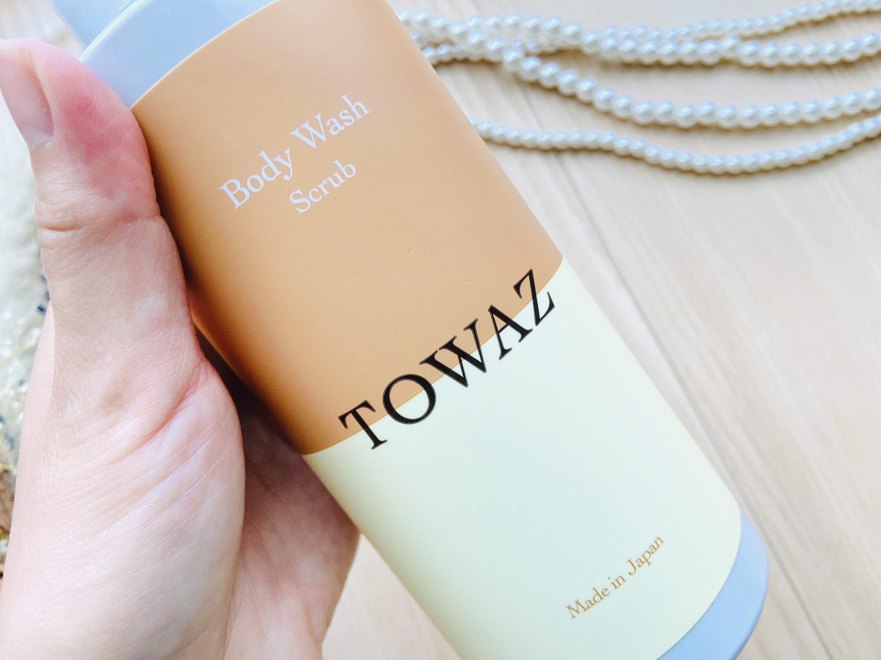 TOWAZ スクラブボディウォッシュ/TOWAZ/ボディソープを使ったクチコミ（3枚目）