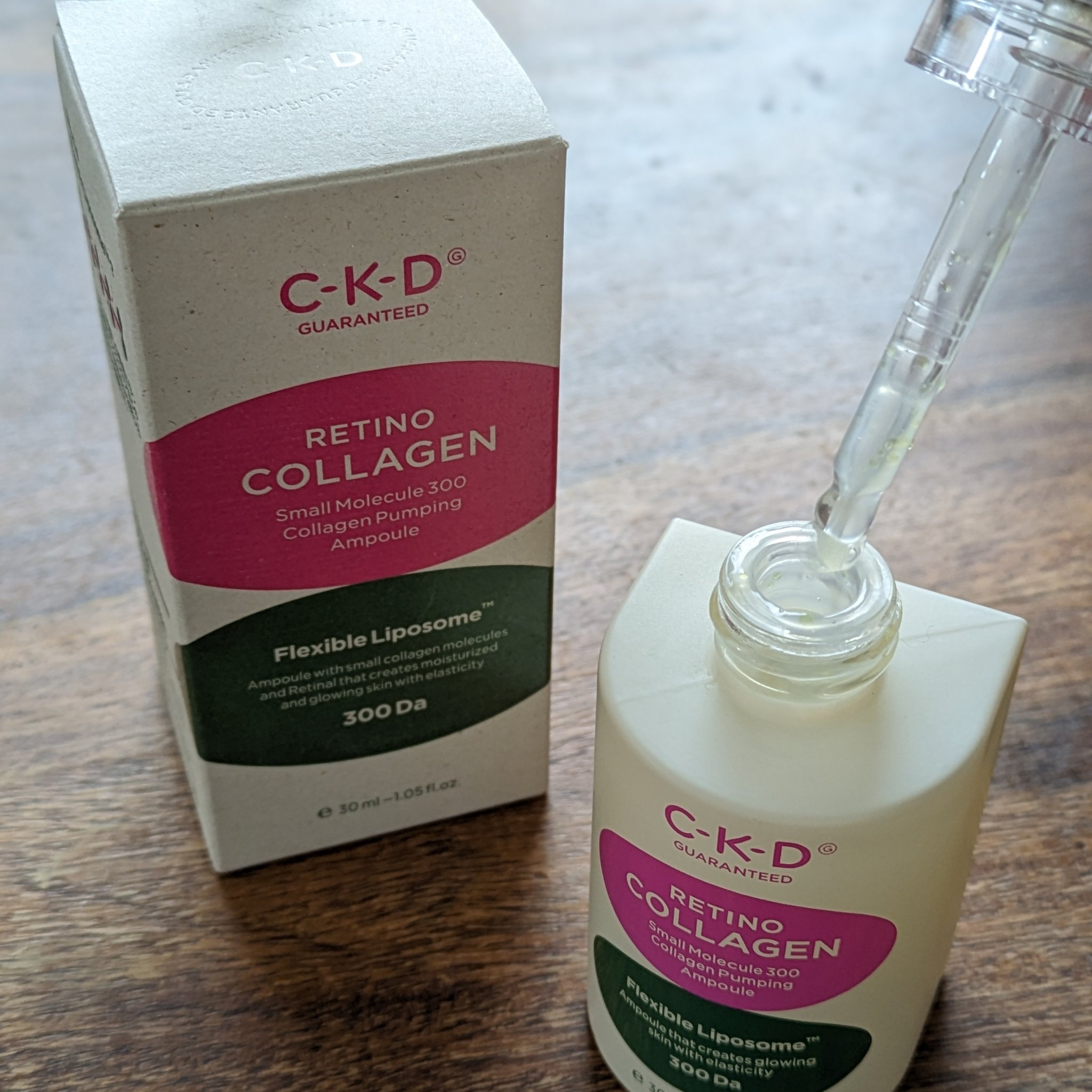 レチノコラーゲン低分子300パンピングアンプル/CKD/美容液を使ったクチコミ（2枚目）