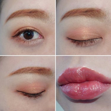 ColourPop Eye Palette-Baby Got Peach のクチコミ「#今日のメイク
#ColourPop #BabyGotPeach

ふんわり🍑パレット🤤💖

.....」（3枚目）