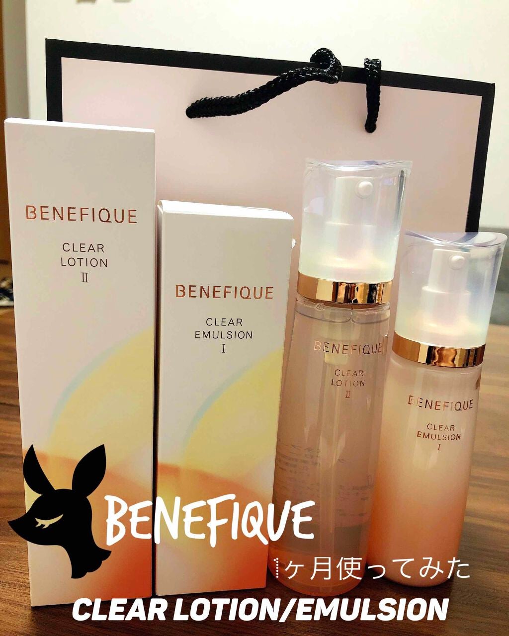 リセットクリアN/BENEFIQUE/化粧水を使ったクチコミ(1枚目)