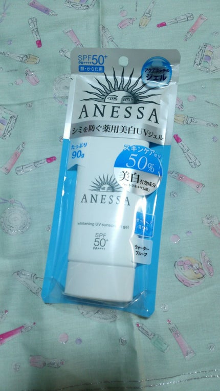 ホワイトニングUV ジェル n/アネッサ/日焼け止め・UVケアを使ったクチコミ(1枚目)