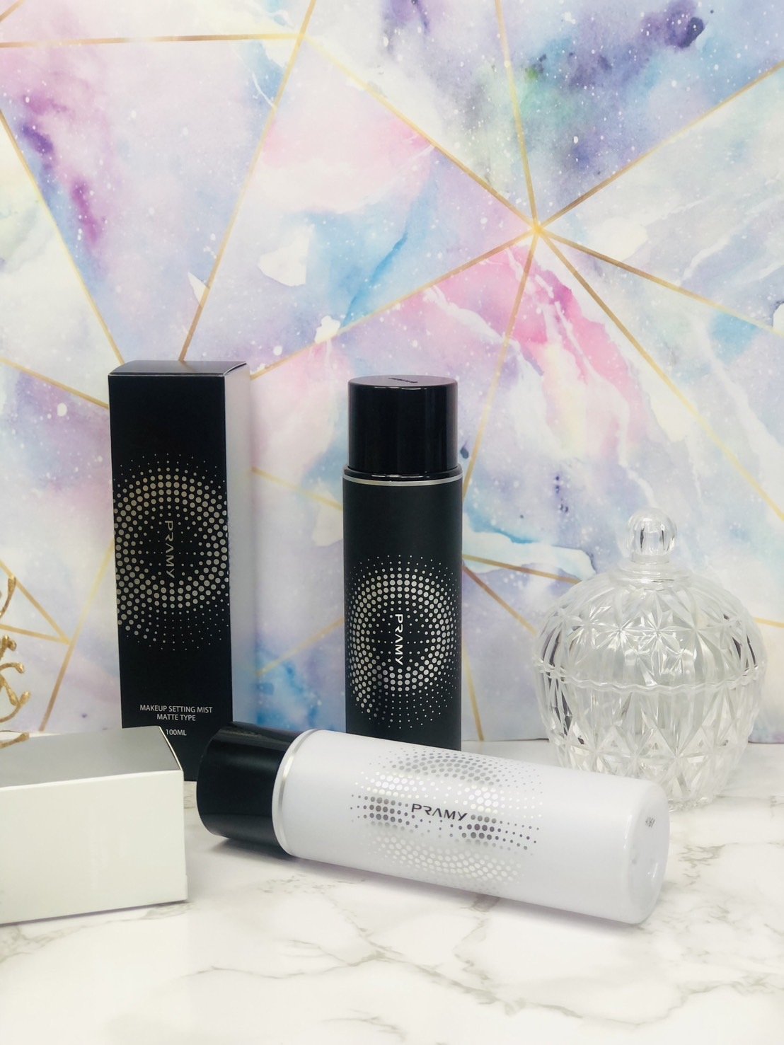 PRAMY メイクアップセッティングミスト モイストタイプ/PRAMY/フィックスミストを使ったクチコミ（1枚目）