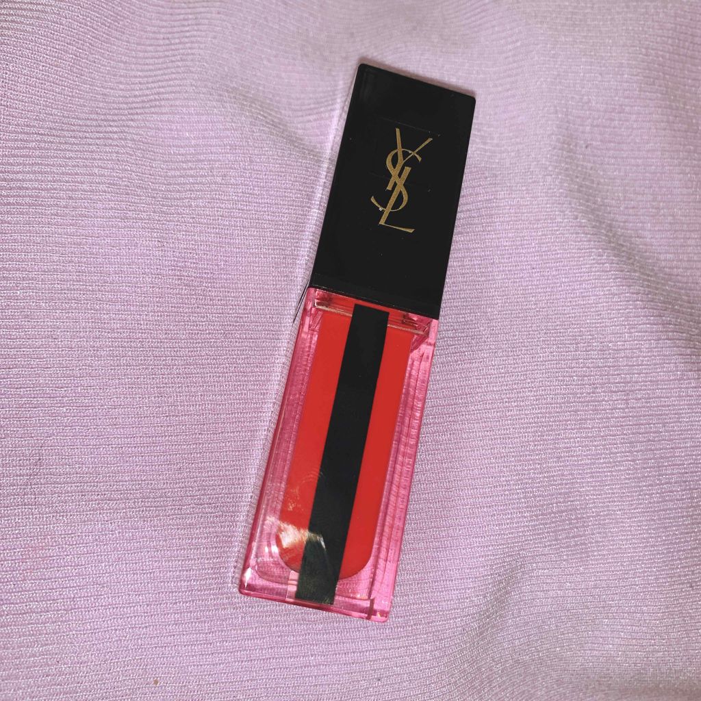 ルージュ ピュールクチュール ヴェルニ ウォーターステイン/YVES SAINT LAURENT BEAUTE/口紅を使ったクチコミ(1枚目)