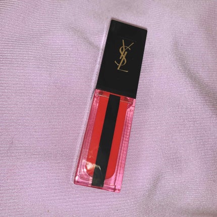 ルージュ ピュールクチュール ヴェルニ ウォーターステイン/YVES SAINT LAURENT BEAUTE/口紅を使ったクチコミ(1枚目)