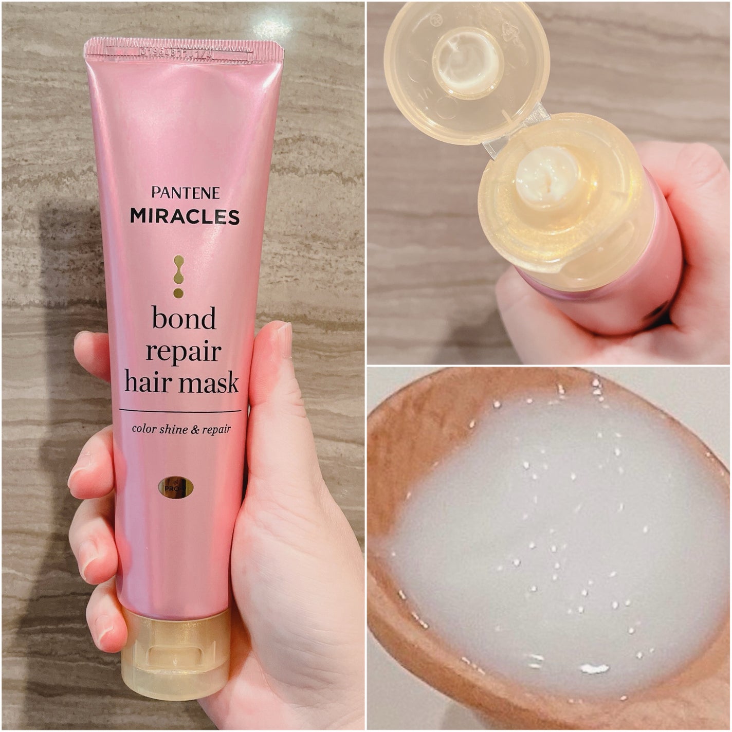 ボンドリペアシリーズ カラーシャイン&リペア ヘアマスク/パンテーン/ヘアマスク・ヘアパックを使ったクチコミ(2枚目)