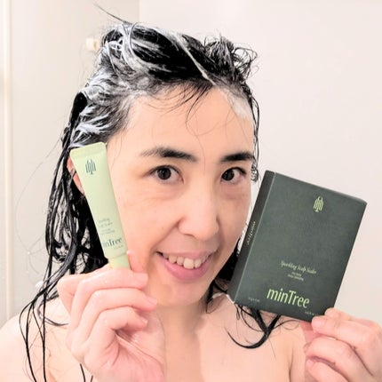 スパークリングスカルプスケーラー/ミンツリー/頭皮ケアを使ったクチコミ(1枚目)