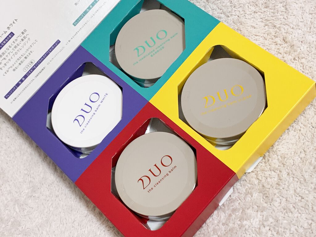 試してみた】DUO デュオ ザ クレンジングバーム ミニ4種セットの効果