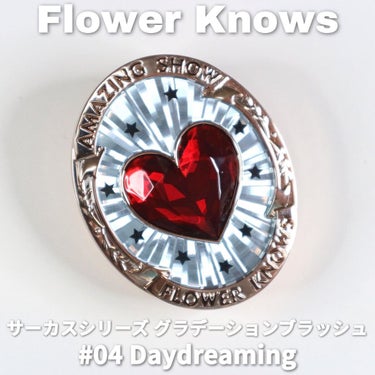 サーカスシリーズ グラデーションブラッシュ  04 Daydreaming/FlowerKnows/パウダーチークを使ったクチコミ（2枚目）