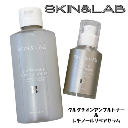 グルタチオンアンプルトナー/SKIN&LAB/化粧水を使ったクチコミ(1枚目)