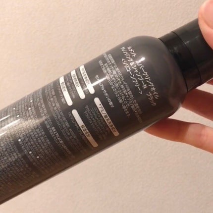 スパークリングオイル クレンジング&シャンプー ブラック /Le ment/市販シャンプーを使ったクチコミ(5枚目)