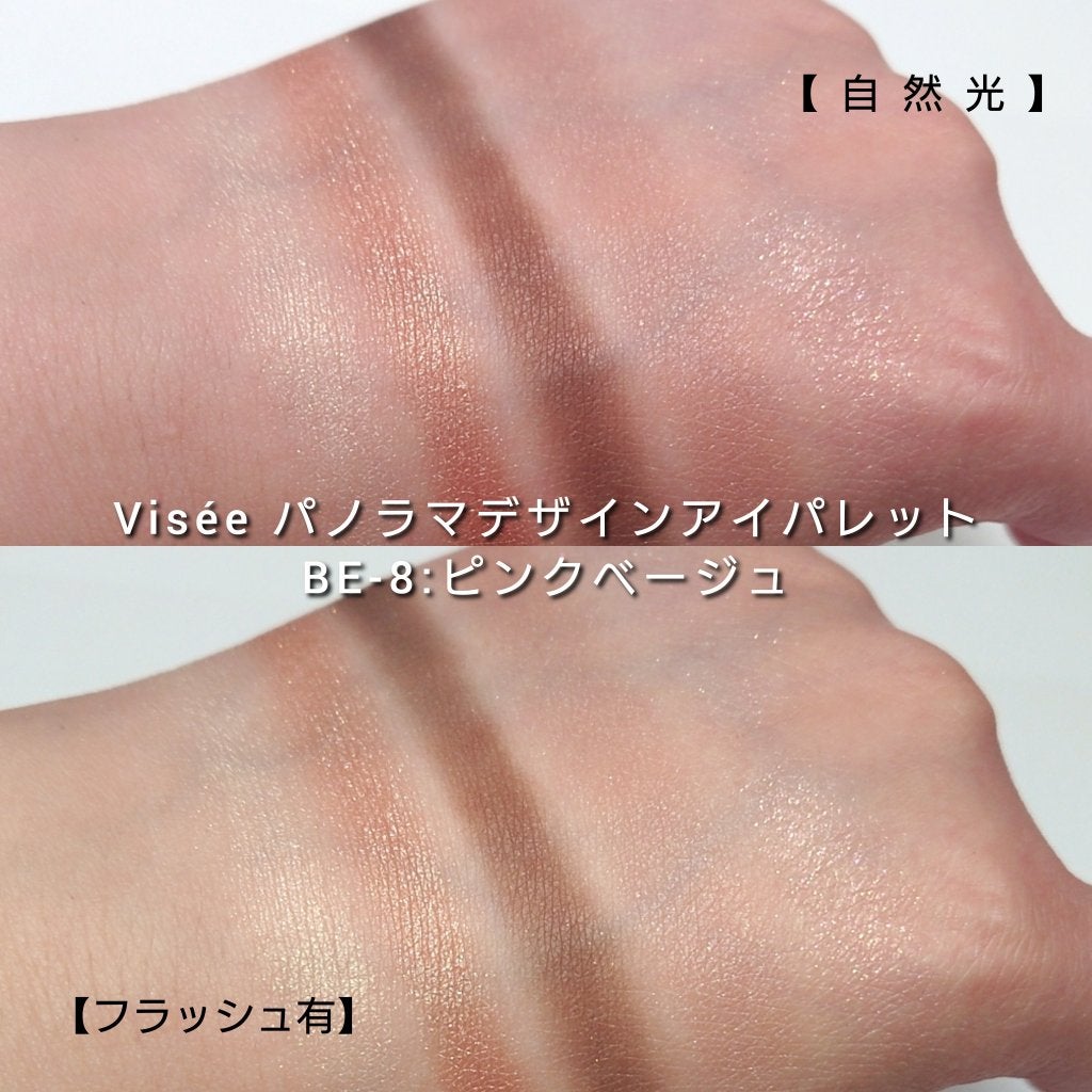 パノラマデザイン アイパレット/Visée/アイシャドウパレットを使ったクチコミ(6枚目)
