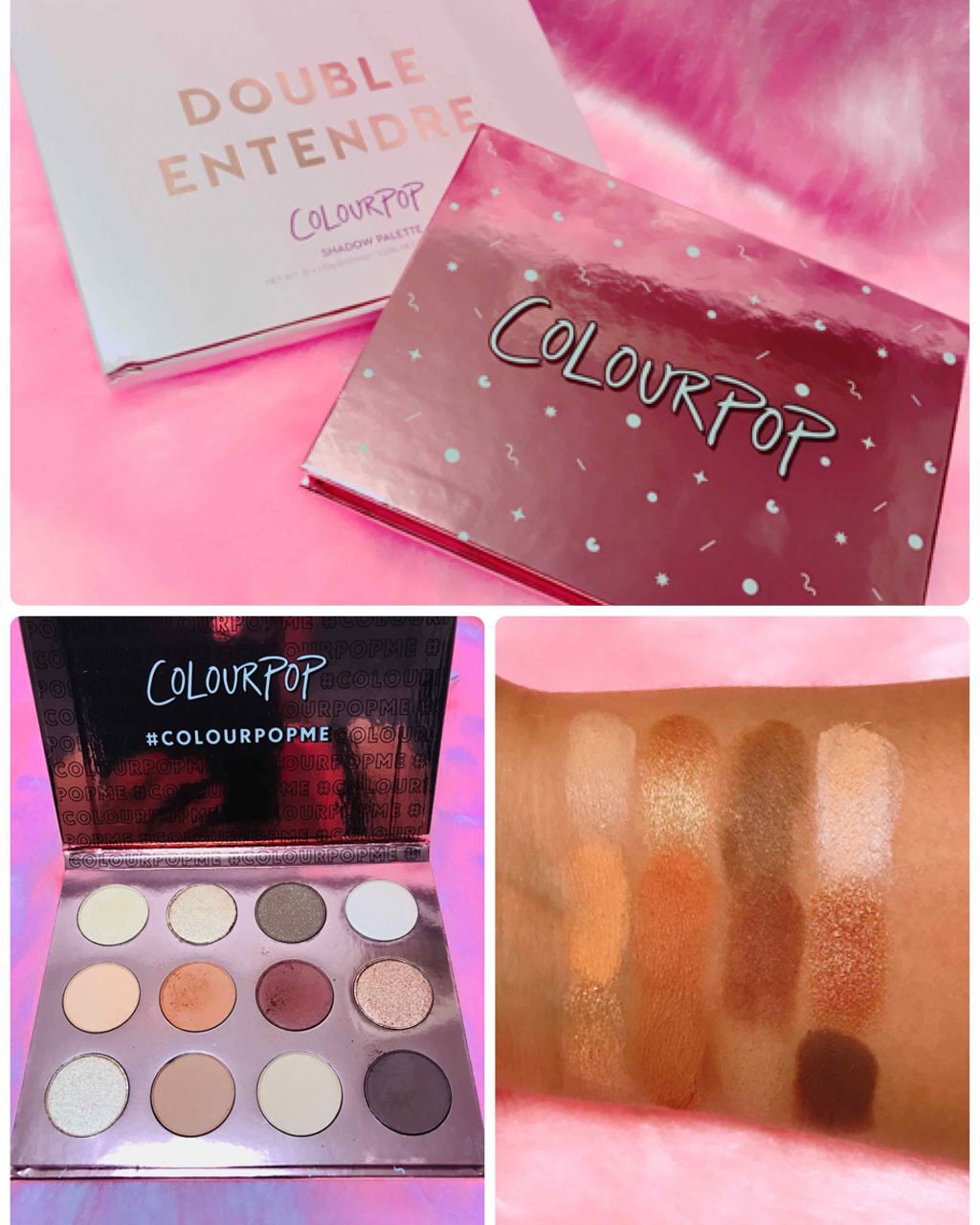  ダブルエンテンダー/ColourPop/アイシャドウパレットを使ったクチコミ（1枚目）