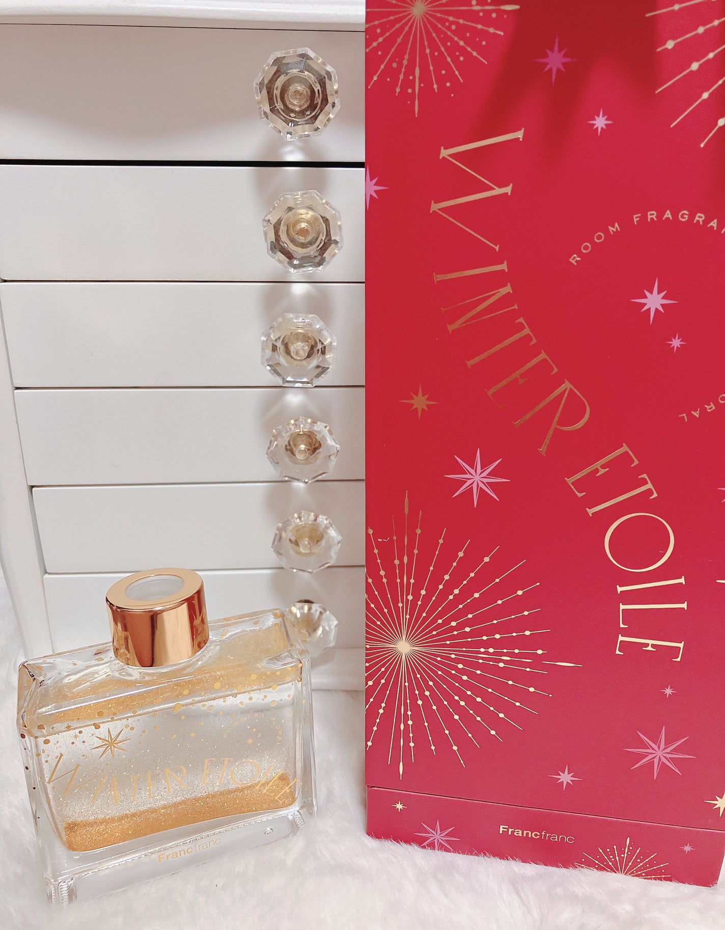 ウィンターエトワール フレグランスディフューザー(パウダーフローラル)/フランフラン/ルームフレグランスを使ったクチコミ(2枚目)