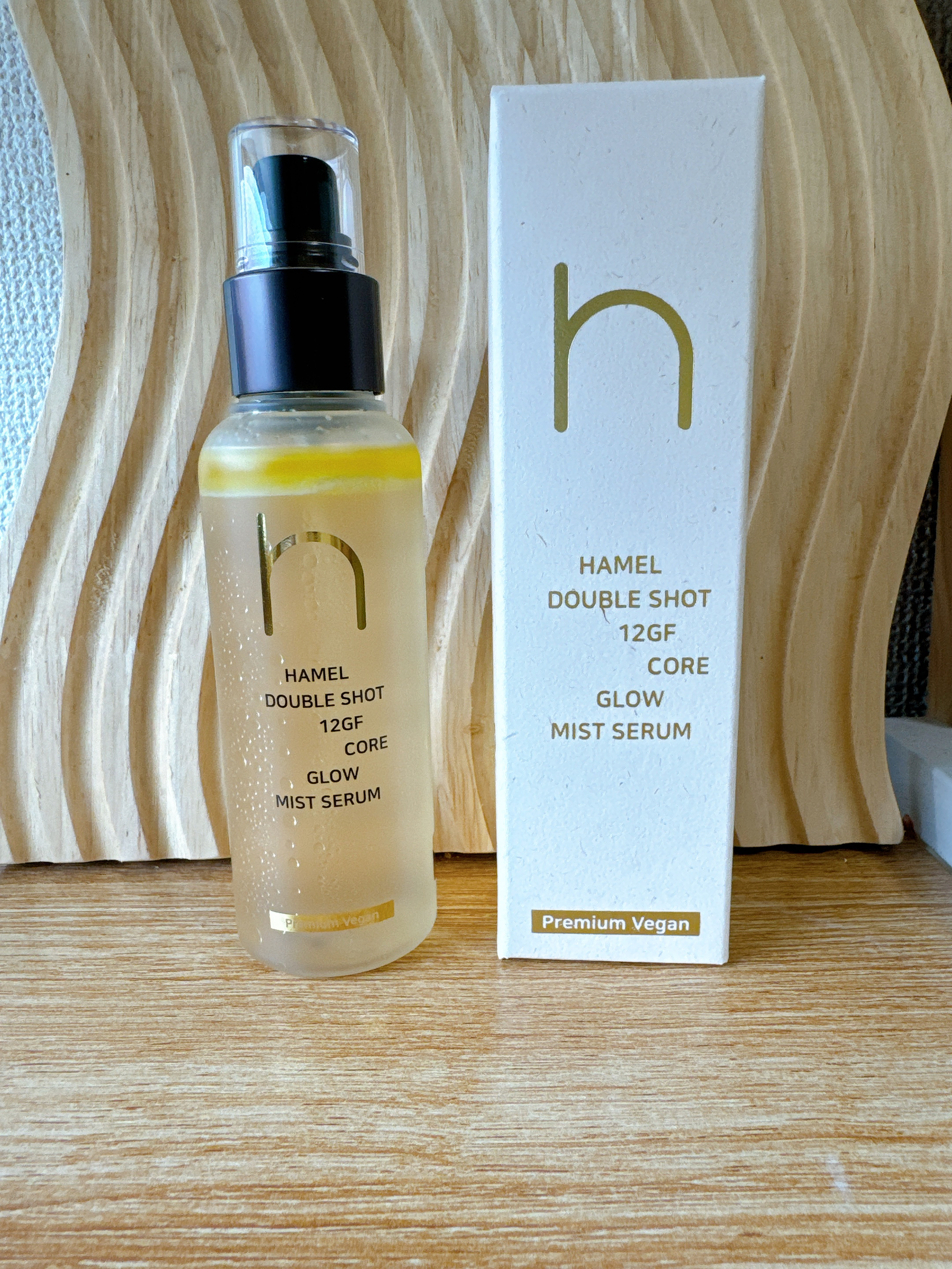 ダブルショット12GFコアグロウミストセラム/HAMEL/美容液を使ったクチコミ（3枚目）