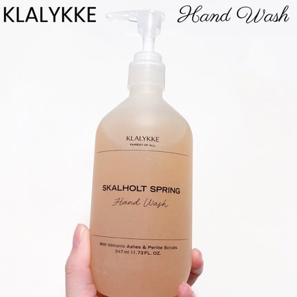 スカールホルトスプリングハンドウォッシュ/KLALYKKE/ハンドソープを使ったクチコミ(4枚目)