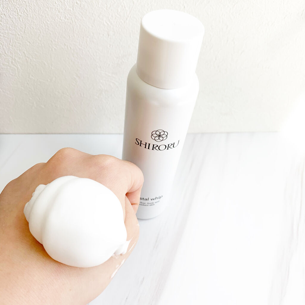 クリスタルホイップ/SHIRORU/泡洗顔を使ったクチコミ（3枚目）