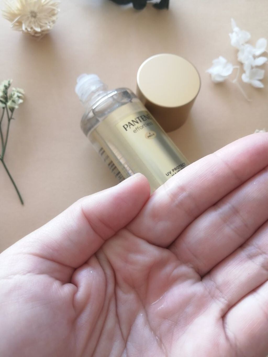 パンテーン エフォートレス UVカット ヘアオイル/パンテーン/ヘアオイルを使ったクチコミ(2枚目)