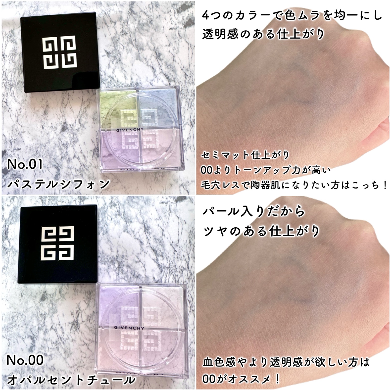 プリズム・リーブル/GIVENCHY/ルースパウダーを使ったクチコミ（3枚目）