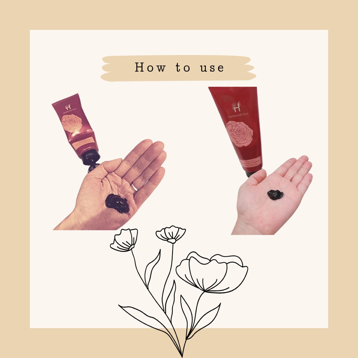 ハーバニエンス　ヘアカラートリートメント/HERBANIENCE/ヘアカラーを使ったクチコミ（1枚目）