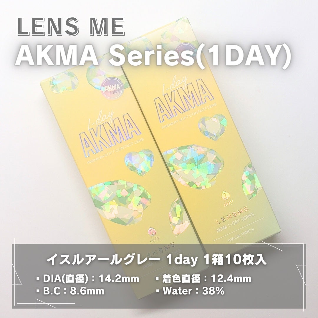 akma/AKMA by LENSME/カラーコンタクトレンズを使ったクチコミ(2枚目)