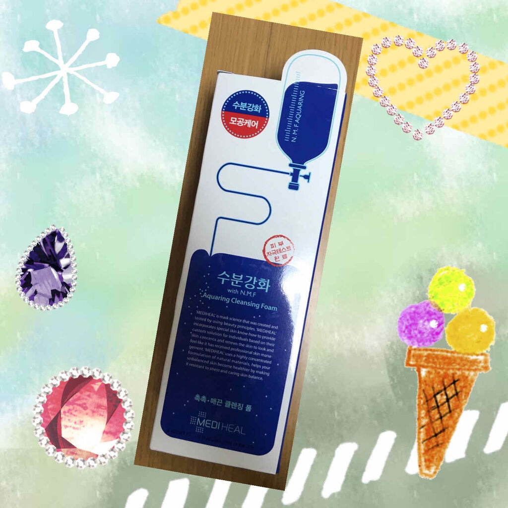N.M.F アクアリング クレンジングフォーム JEX/MEDIHEAL/洗顔フォームを使ったクチコミ（1枚目）