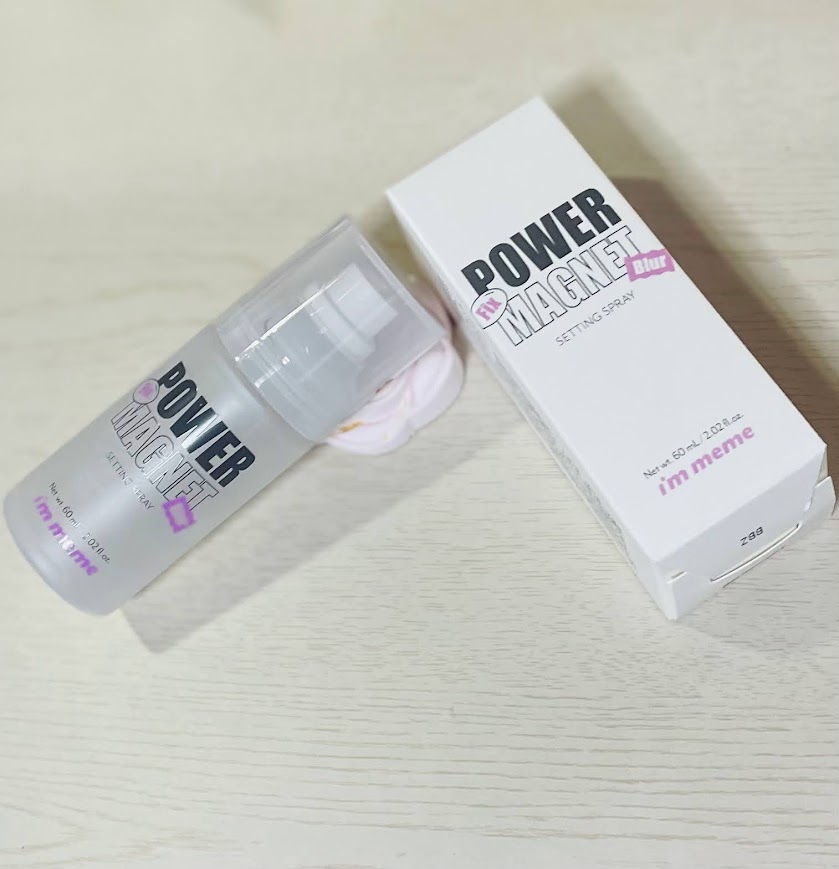 パワーマグネットセッティングスプレー/i’m meme/フィックスミストを使ったクチコミ（2枚目）