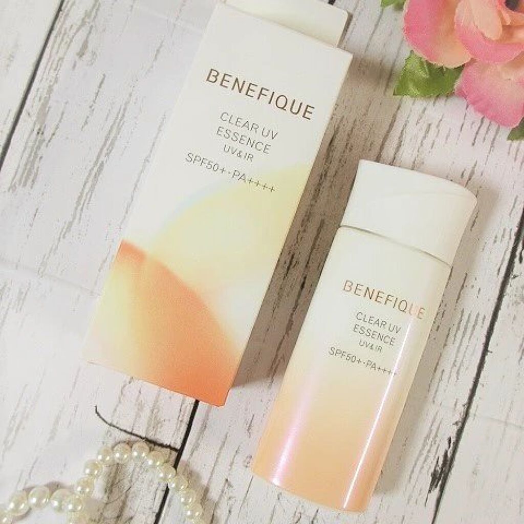 ベネフィーク クリア UV エッセンス（ＵＶ＆ＩＲ）/BENEFIQUE/日焼け止めローションを使ったクチコミ（2枚目）