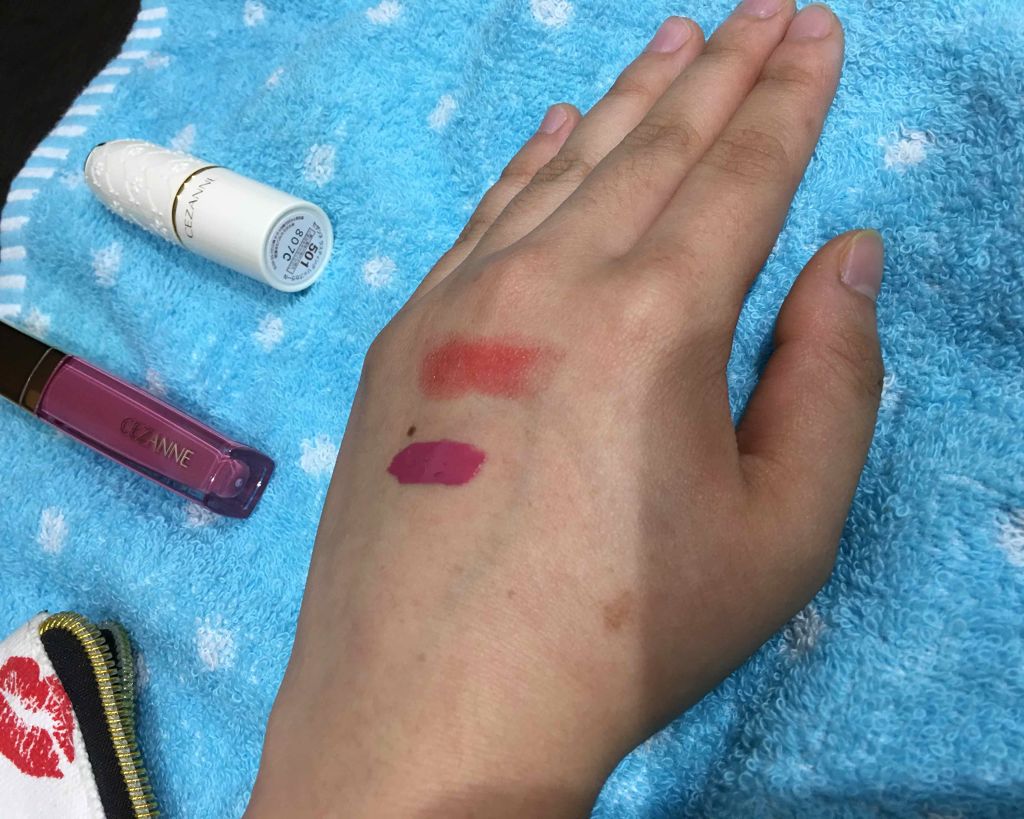 カラーティントリップ/CEZANNE/リップティントを使ったクチコミ（3枚目）