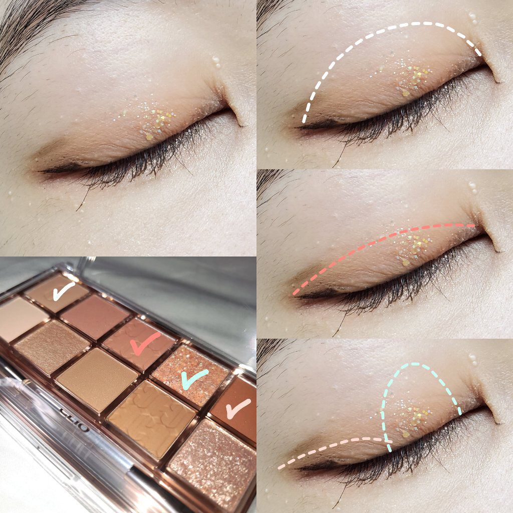 プロ アイ パレット/CLIO/アイシャドウパレットを使ったクチコミ（3枚目）