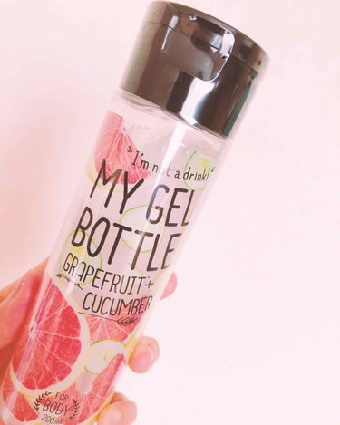 COSME RECIPE MY GEL BOTTLE  シトラスミントのクチコミ「💓マイジェルボトル 《ボディ用保湿液》💓
    グレープフルーツの香り
  200ml 10.....」（2枚目）