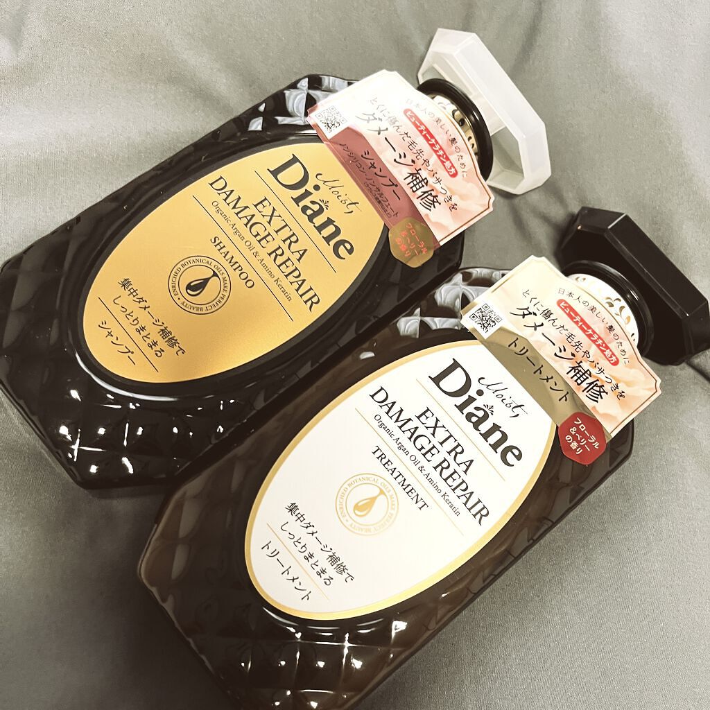 パーフェクトビューティ モイストダイアン エクストラダメージリペア シャンプー/トリートメント/ダイアン/市販シャンプーを使ったクチコミ（1枚目）