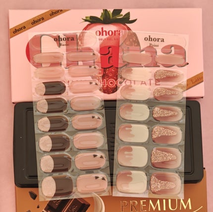 Ghana Chocolatier Recipe Set /ohora/ネイル用品を使ったクチコミ(2枚目)