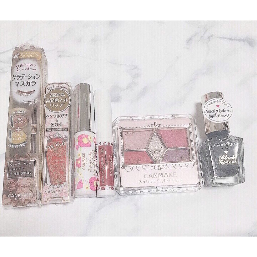 ジューシーレディリキッドチーク No.01 ローズポップ/キャンメイク/リキッドチークを使ったクチコミ（2枚目）