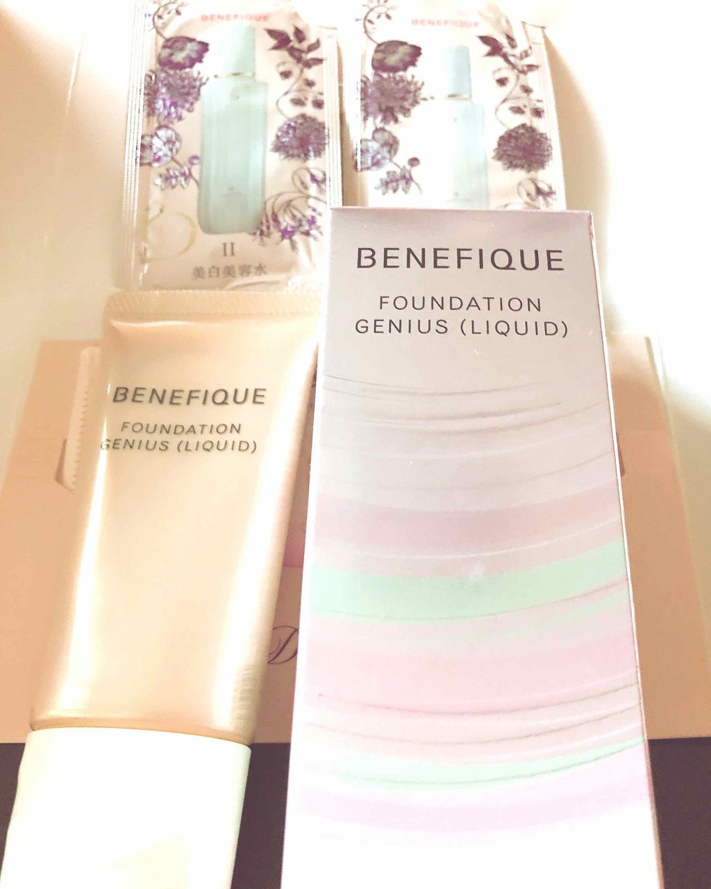 ベネフィークファンデーションジーニアス(リキッド)/SHISEIDO/リキッドファンデーションを使ったクチコミ(1枚目)