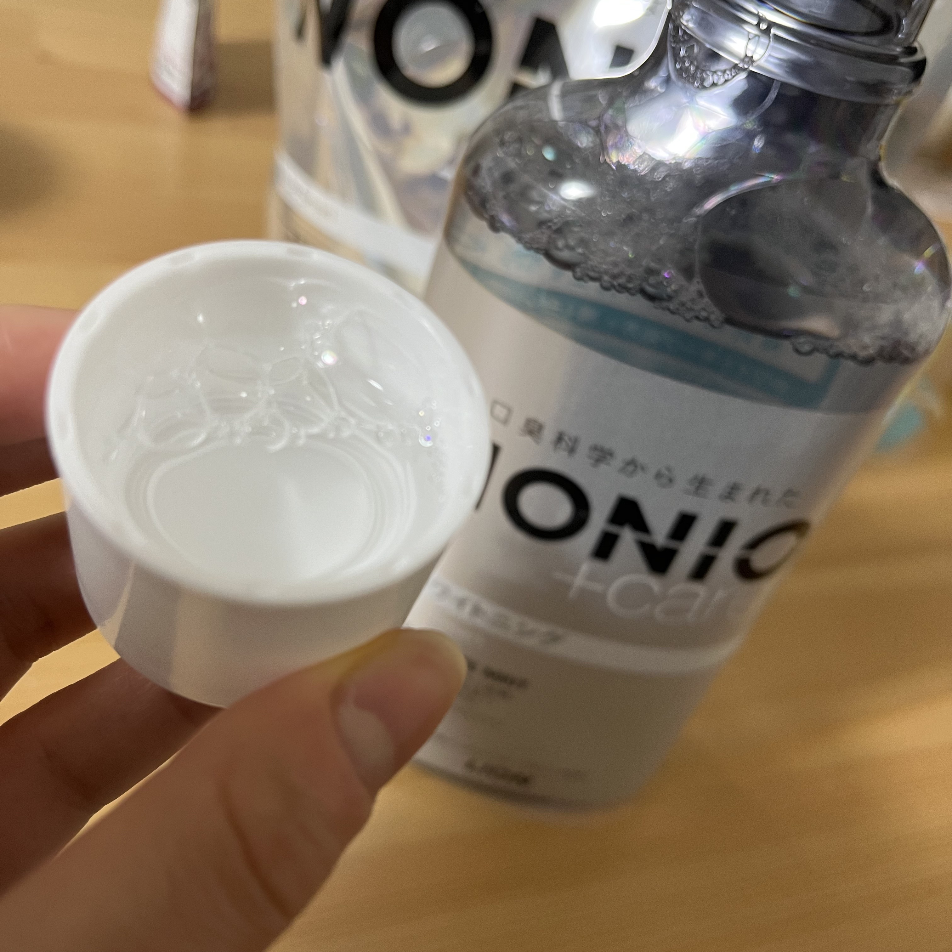 NONIOプラスホワイトニングデンタルリンス/NONIO/マウスウォッシュ・スプレーを使ったクチコミ（2枚目）