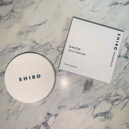 サボン 練り香水/SHIRO/練り香水を使ったクチコミ(1枚目)