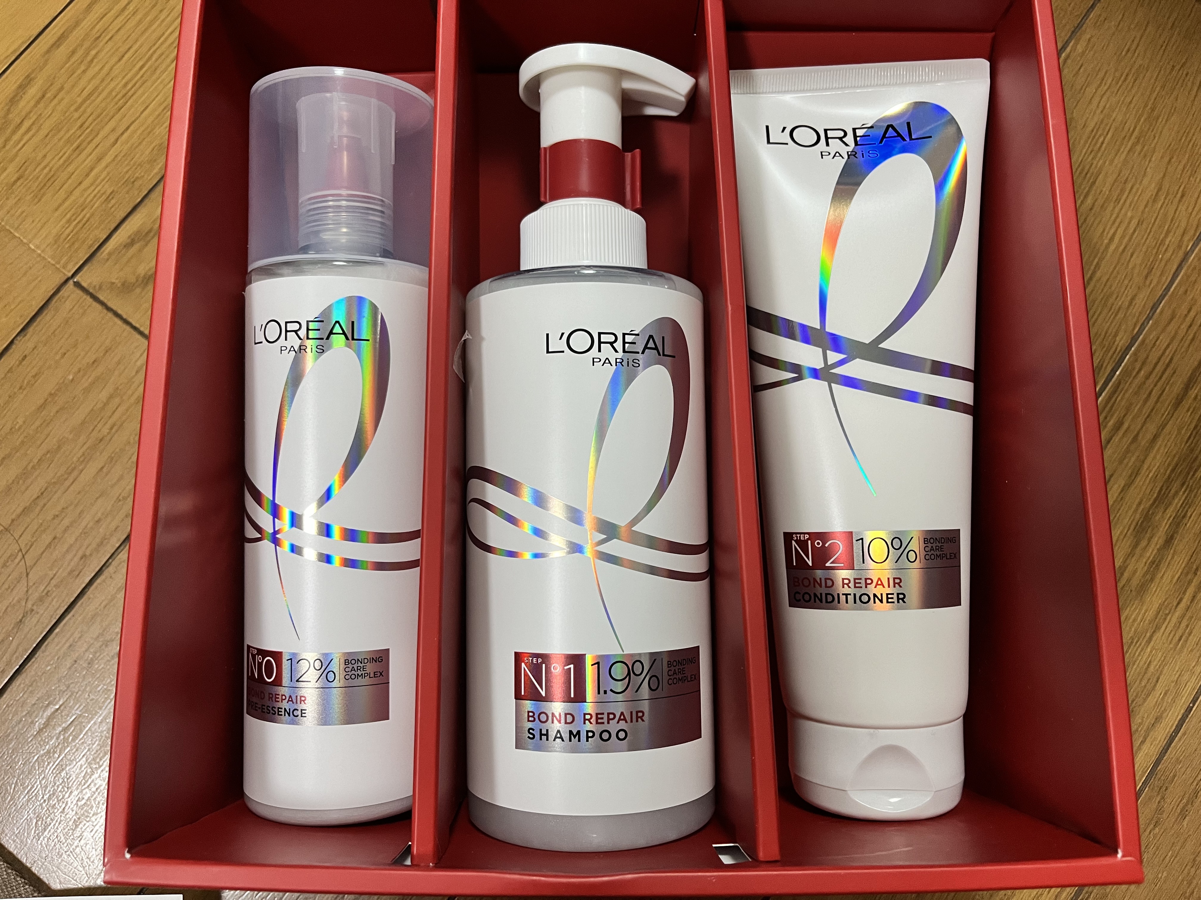 ロレアル パリ ボンド リペア 導入エッセンス/ロレアル パリ/洗い流すヘアトリートメントを使ったクチコミ（3枚目）