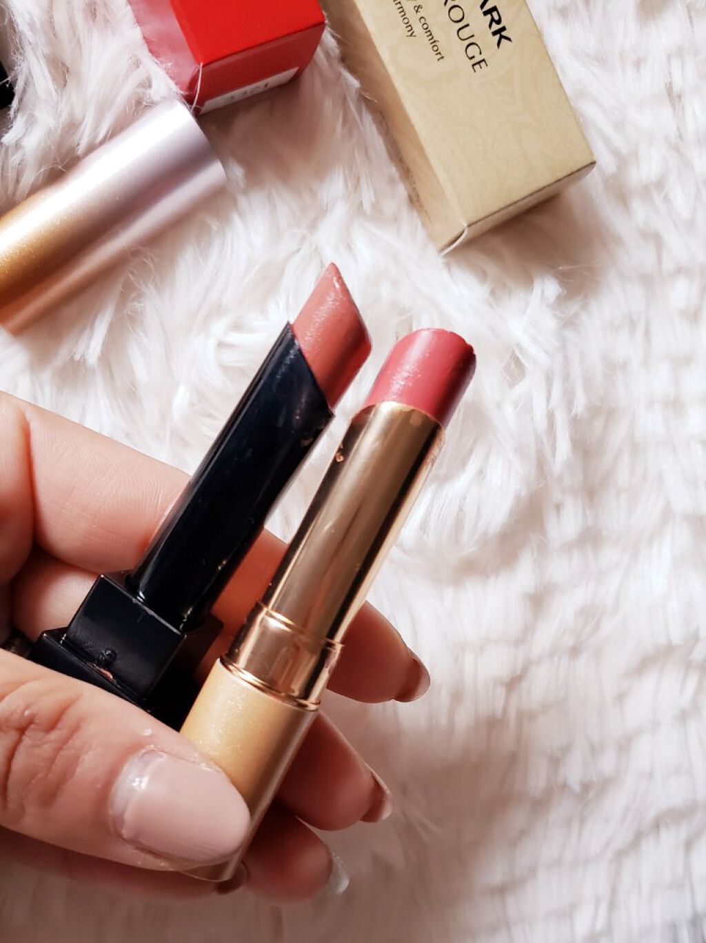 ブライトアップ ルージュ 11 ピンクベージュ/COVERMARK/口紅を使ったクチコミ（1枚目）