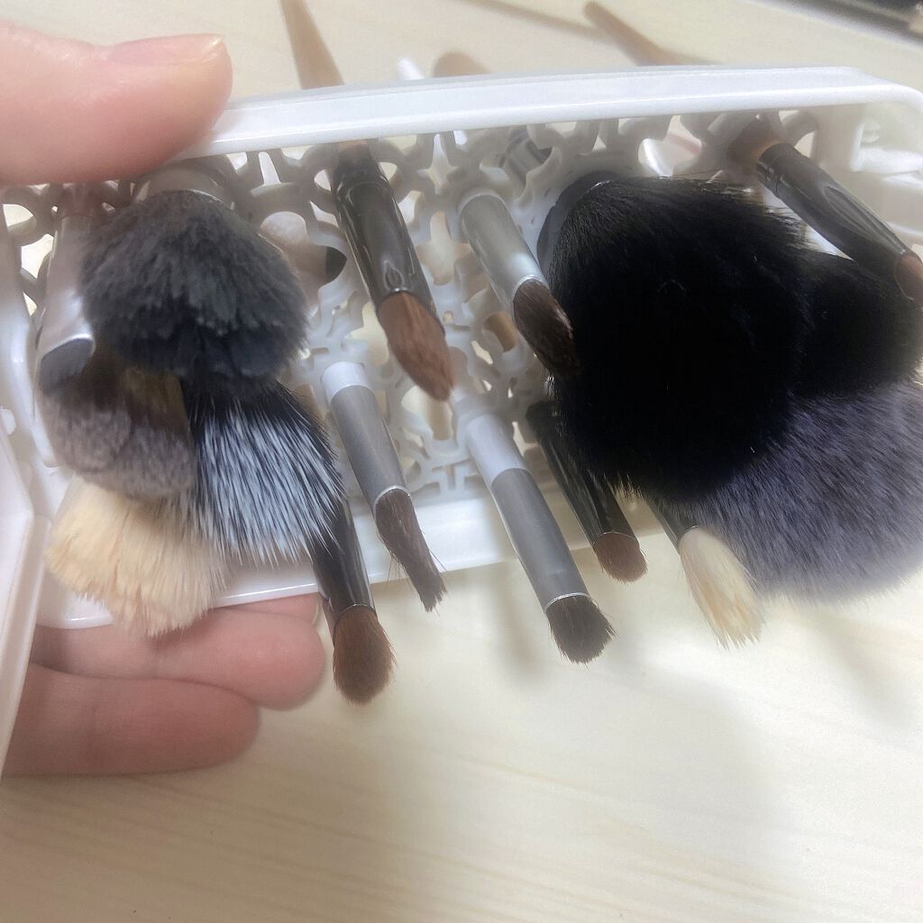 化粧ブラシクリーナー/DAISO/その他化粧小物を使ったクチコミ（2枚目）
