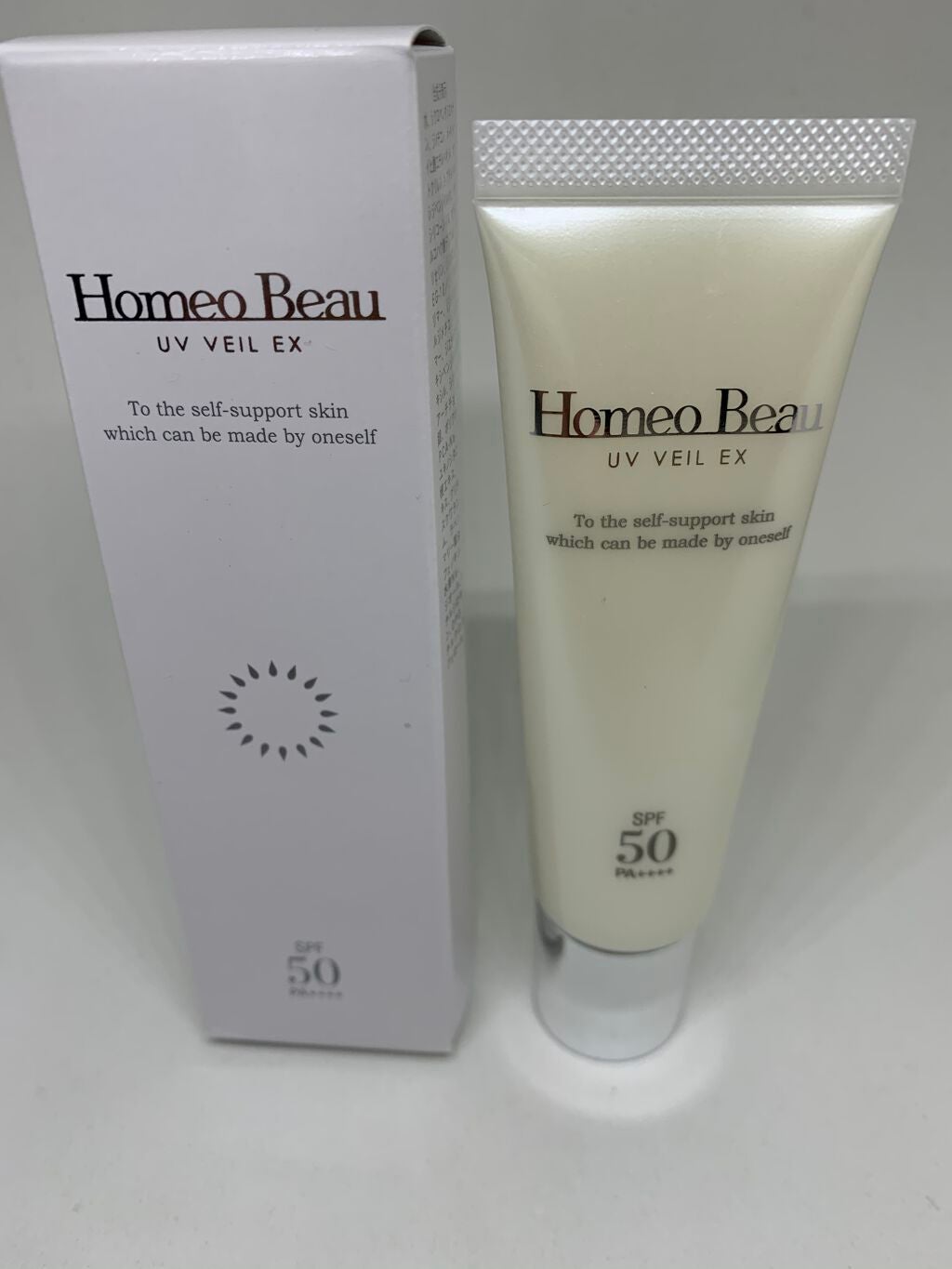 UVヴェールEX/Homeo Beau/日焼け止めローションを使ったクチコミ(1枚目)