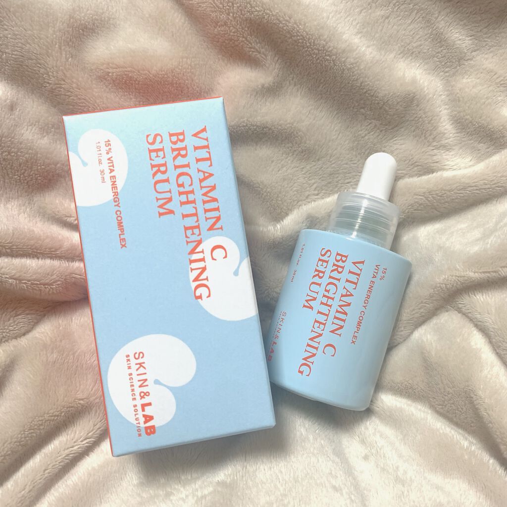 ビタミンCブライトニングセラム /SKIN&LAB/美容液を使ったクチコミ（1枚目）