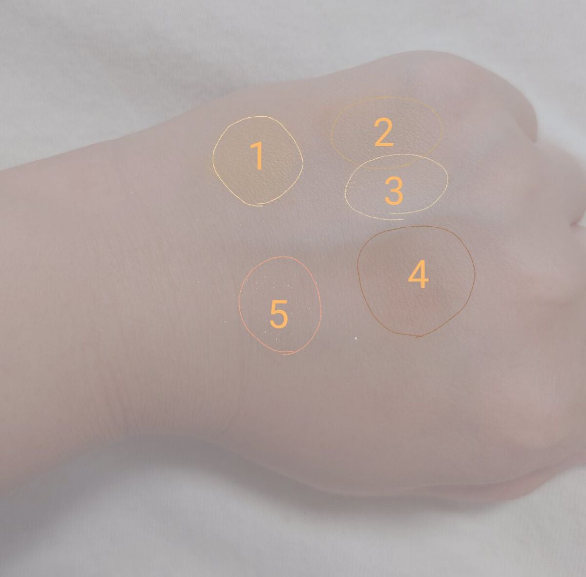 ZEESEAデザートコレクション4カラーアイシャドウパレット/ZEESEA/アイシャドウパレットを使ったクチコミ(4枚目)