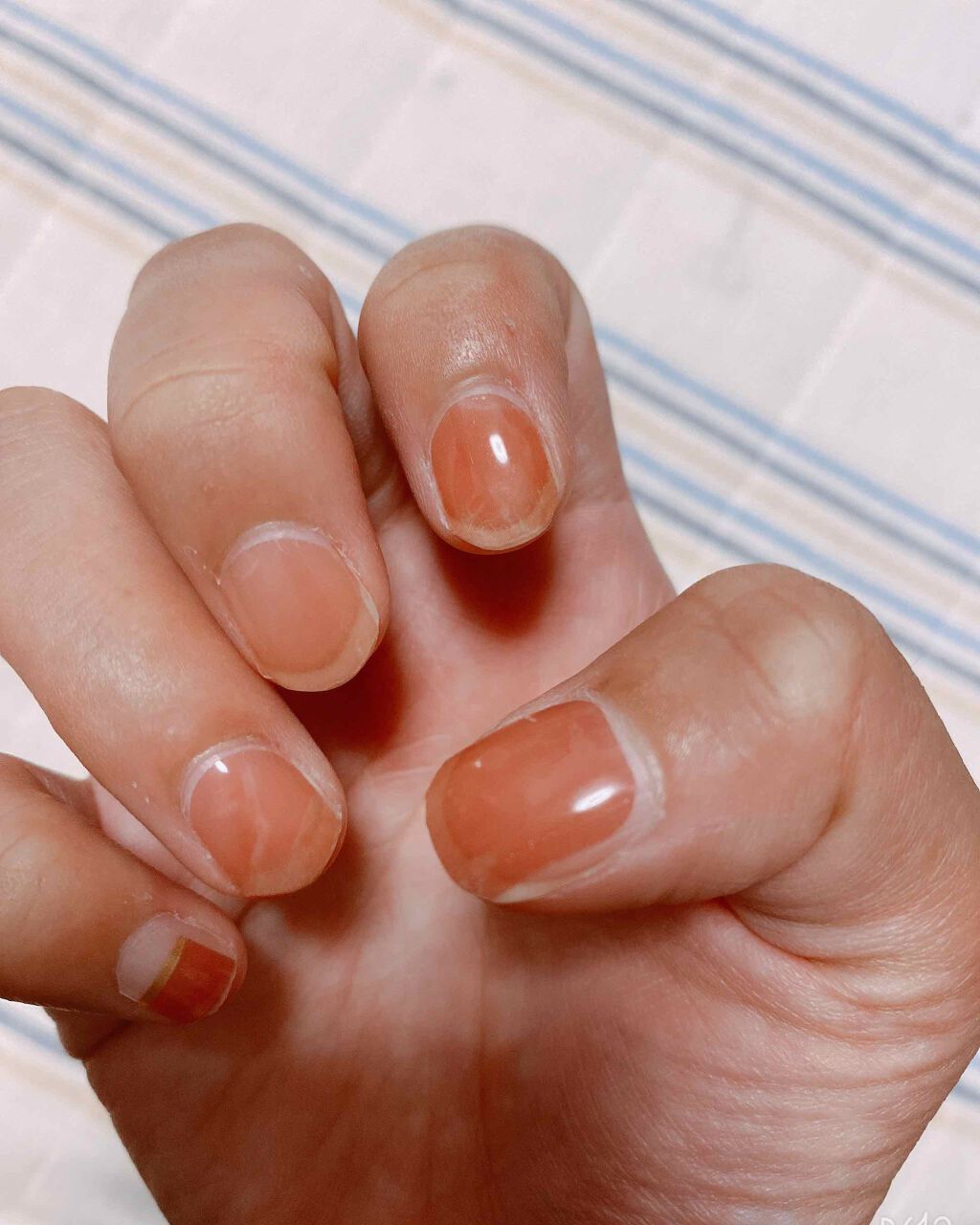 貼るジェルネイル/セリア/ネイルシールを使ったクチコミ(2枚目)