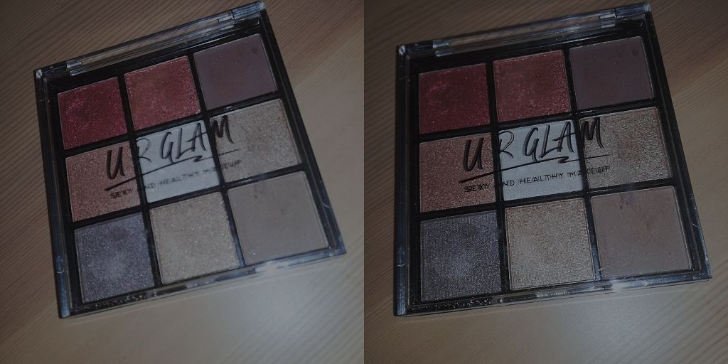 UR GLAM　BLOOMING EYE COLOR PALETTE/U R GLAM/アイシャドウパレットを使ったクチコミ（1枚目）