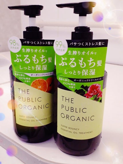 スーパーバウンシー DM シャンプー/DM ヘア トリートメント/THE PUBLIC ORGANIC/市販シャンプーを使ったクチコミ(1枚目)